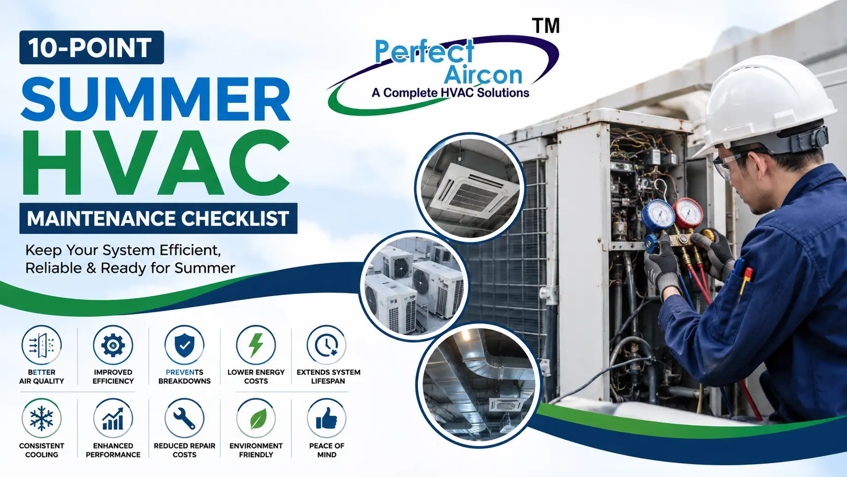 You are currently viewing 10-Point Summer HVAC Maintenance Checklist