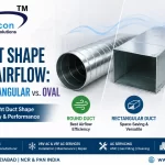 How Duct Shape Affects Airflow: Round vs. Rectangular vs. Oval